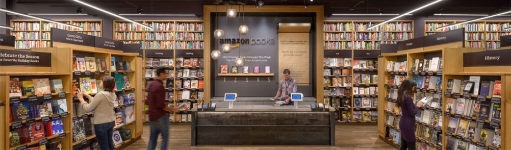 Amazon открывает оффлайн книжный магазин