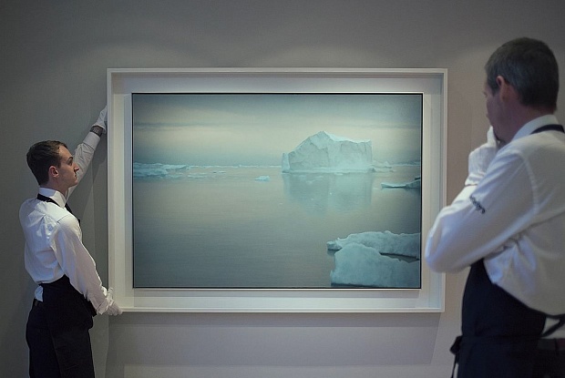 Картина Герхарда Рихтера может стать самым дорогим произведением современной живописи