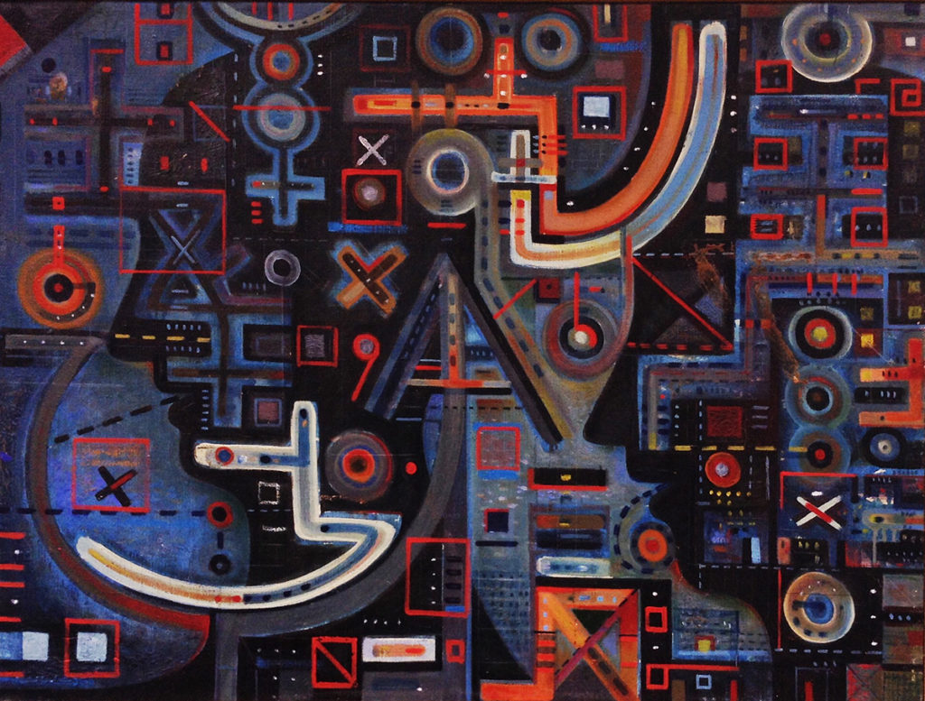 anatol-stepanenko-transkomunikaciyi-diptih-chastina-i-1989-polotno-mishana-tehnika-60h80